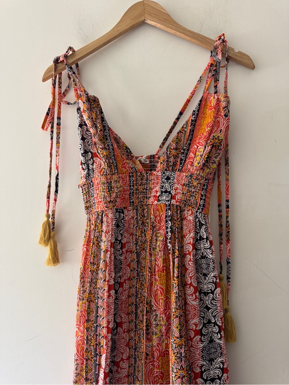 NEW!!‎ En Creme Gorgeous Boho Pattern Maxi Dress - Picture 4 of 11